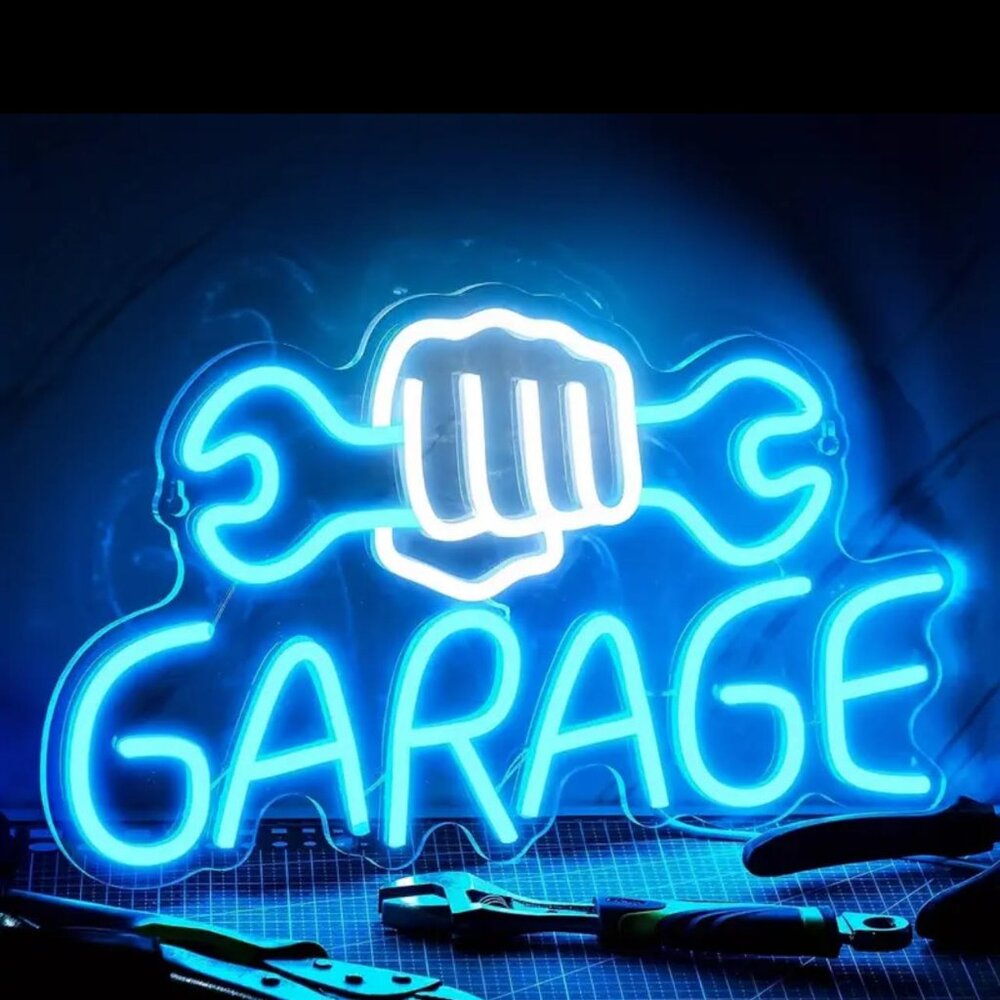 GARAGE NEON LED SIGN
